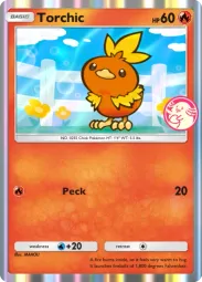 Torchic — Rare, Promo B #007