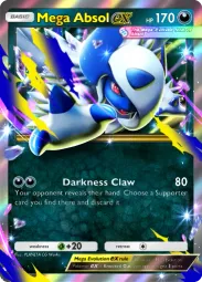 Mega Absol ex — Double Rare, Promo B #009