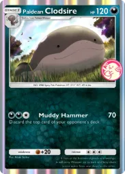 Paldean Clodsire — Rare, Promo B #040