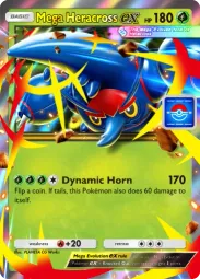 Mega Heracross ex — Double Rare, Promo B #056